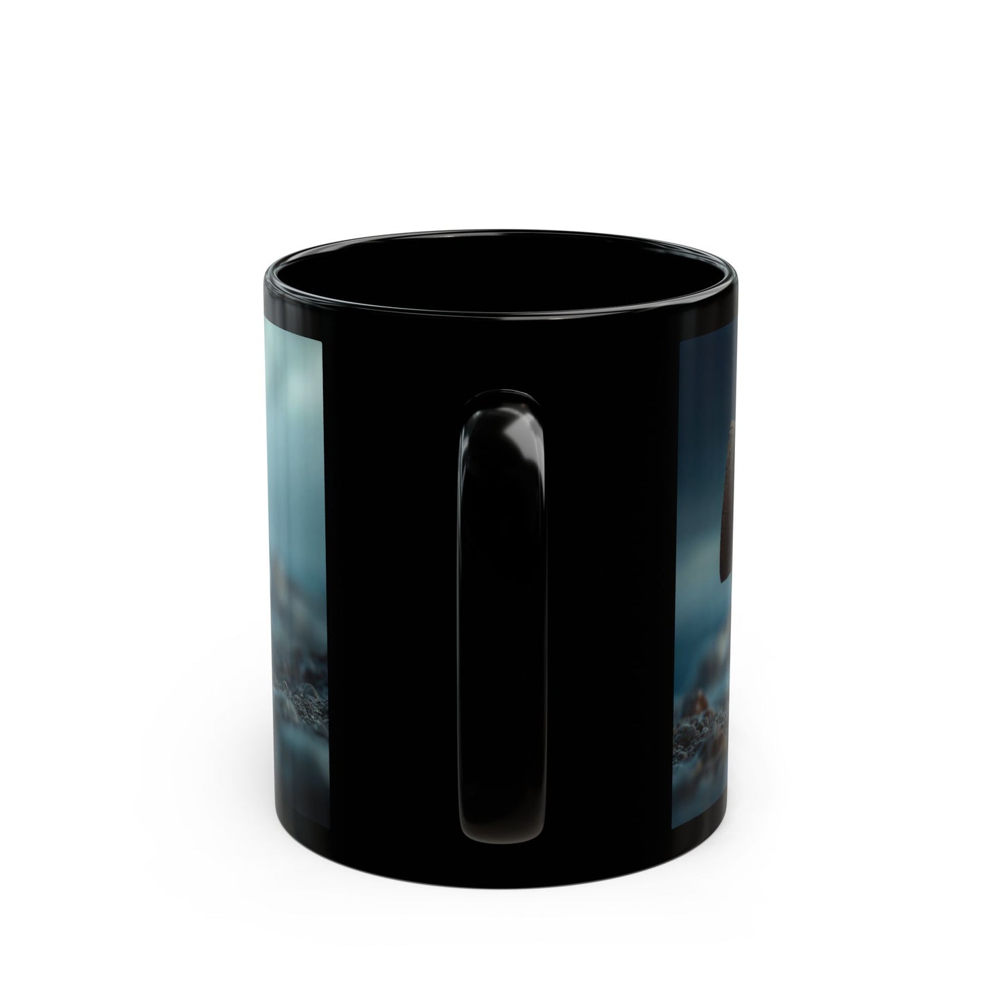 Storm-Sailed Ship in Bottle Mug – Captured Gale on a Glass Sea