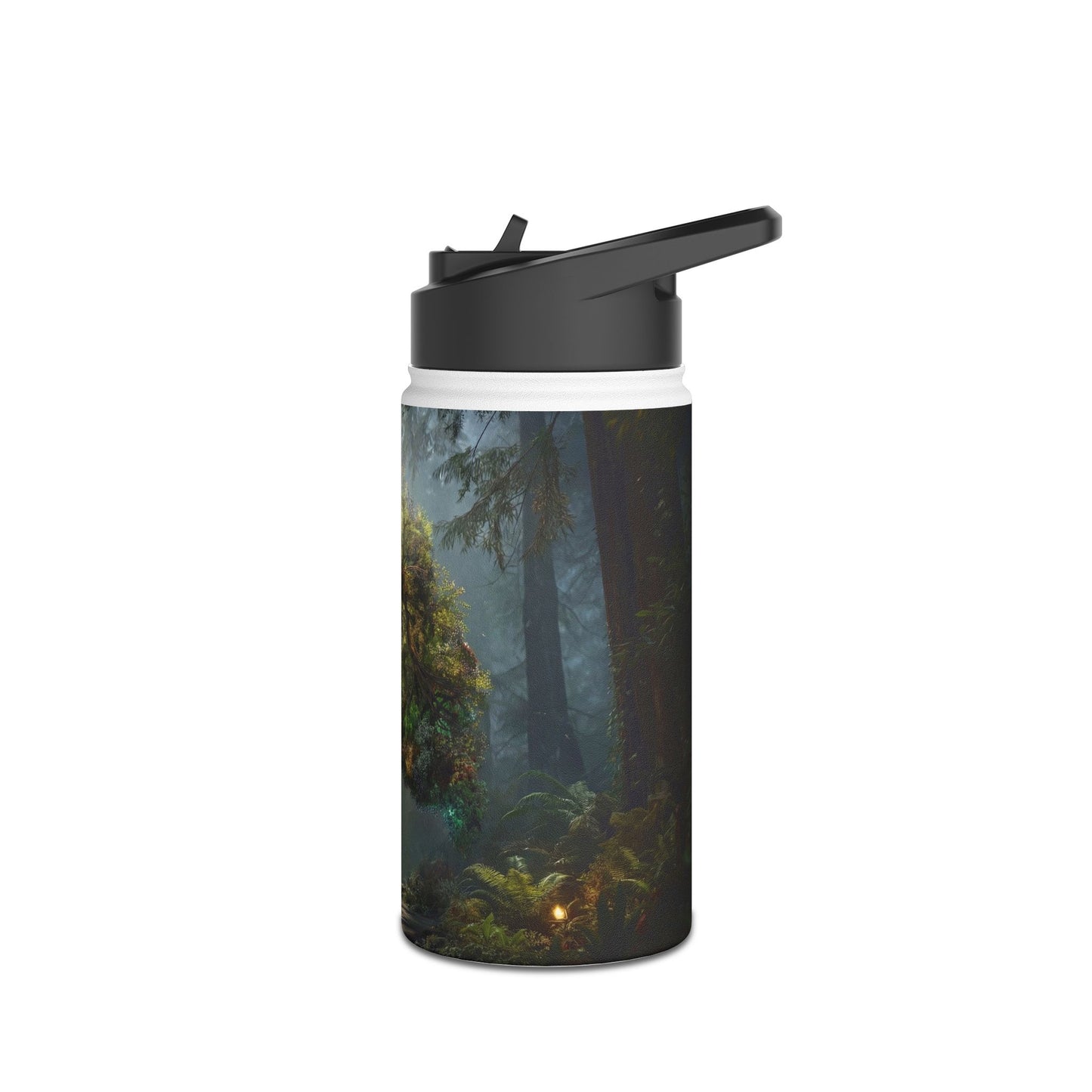 Lungs of the Earth Stainless Steel Water Bottle, Standard Lid – Sacred Forest Breath