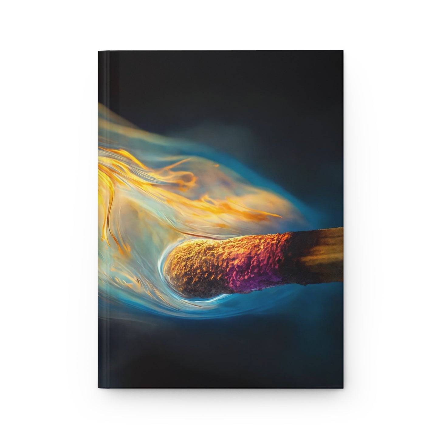 Fiery Matchstick Art - Hardcover Journal