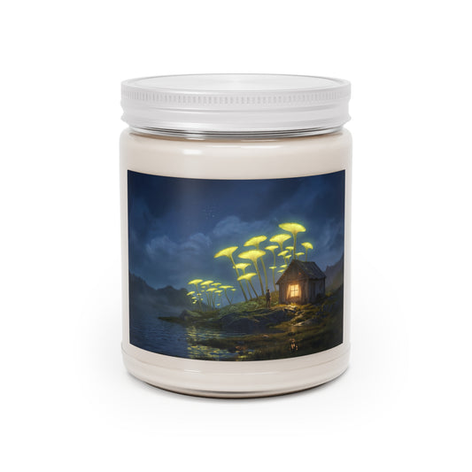 Luminescent Mushroom Cabin Candle – Whispering Forest Nightlight