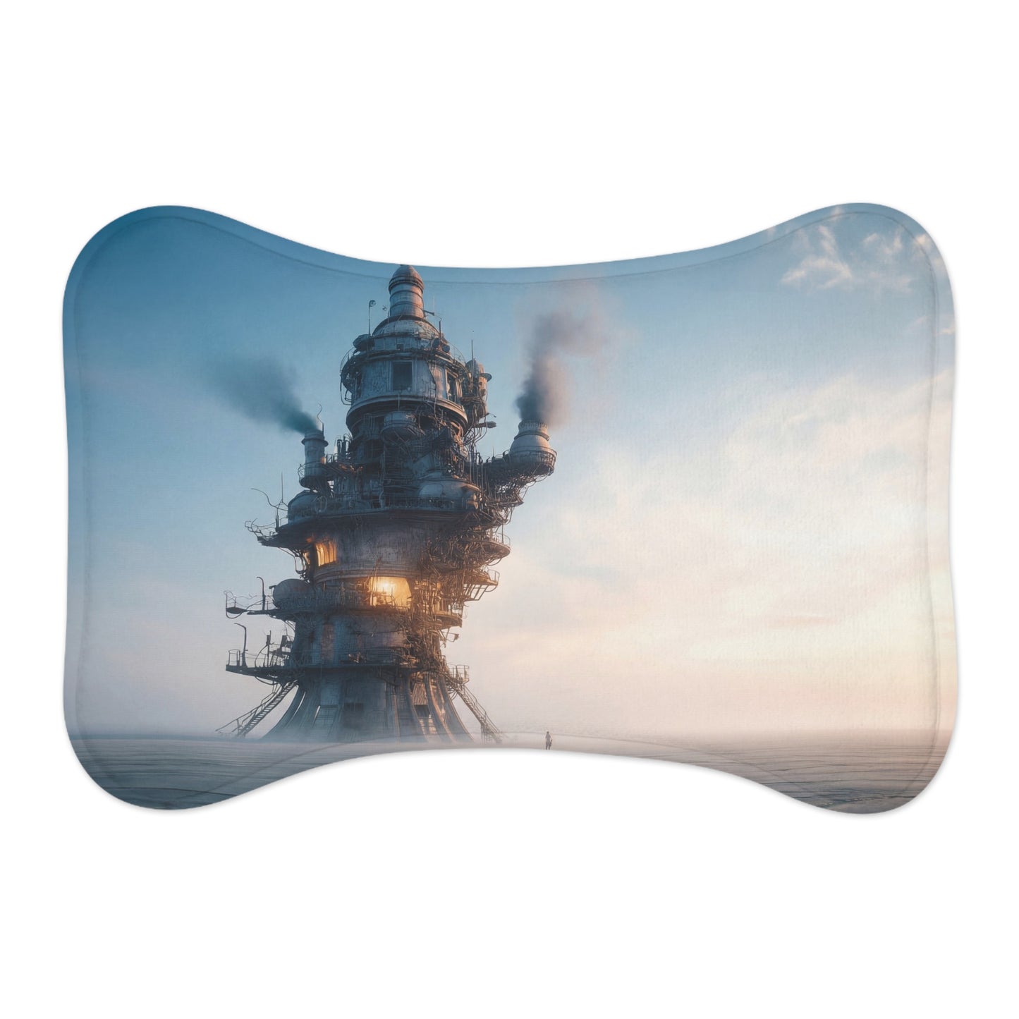 Steamborne Tower Pet Feeding Mats – Dawn’s Industrial Sanctuary