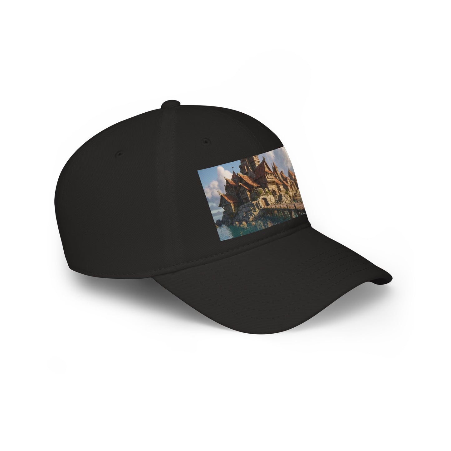 Stone Harbor Low Profile Baseball Cap – Timber Village Pier Scene