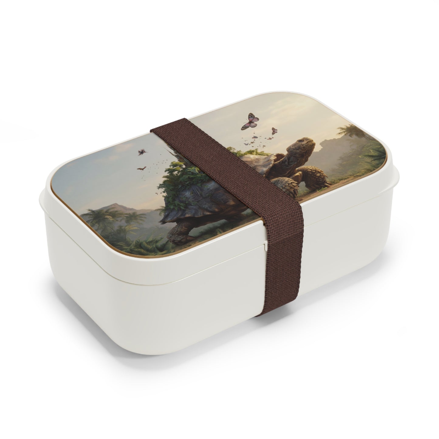 Castle-Turtle Bento Lunch Box – Guardian of the Verdant Realm