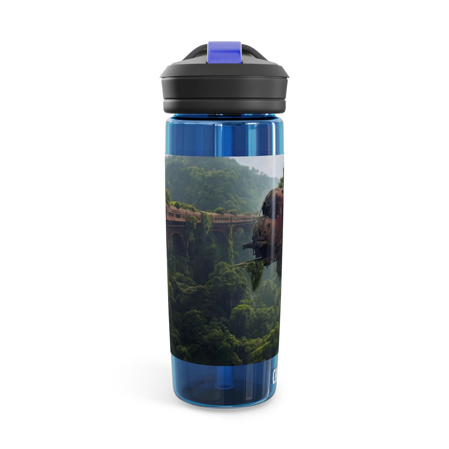 Overgrown Train Bridge CamelBak Eddy® Water Bottle, 20oz\25oz – Verdant Ruin Reverie