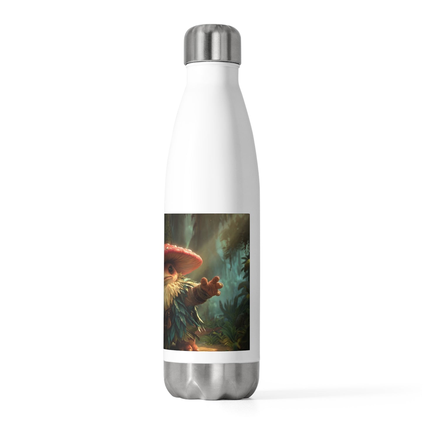 Mushroom Knight 20oz Insulated Bottle – Verdant Grove Guardian