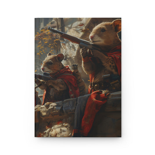 Mouse Scouts Hardcover Journal Matte – Sunlit Ruins & Red Cloaks