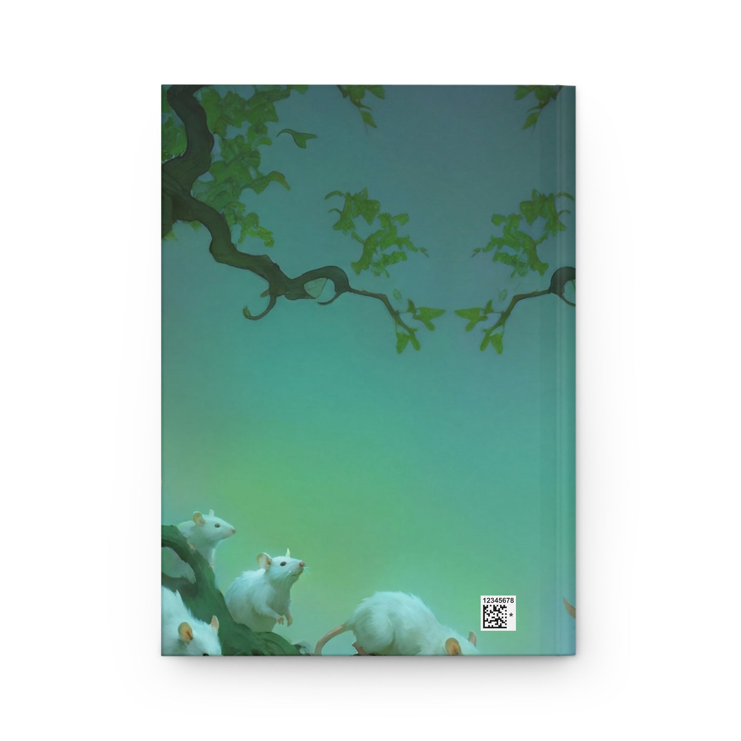 Green Lantern Guardian Journal Matte – Whispering Grove with White Rodents