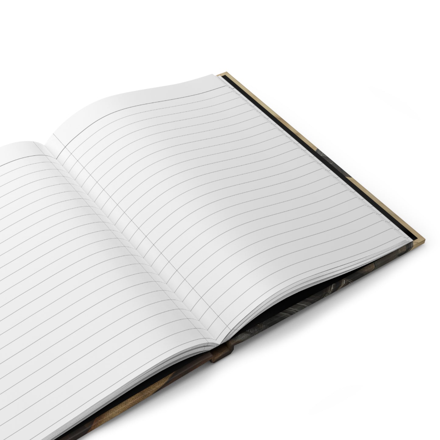 Desert Warrior in Hooded Cloak - Hardcover Journal