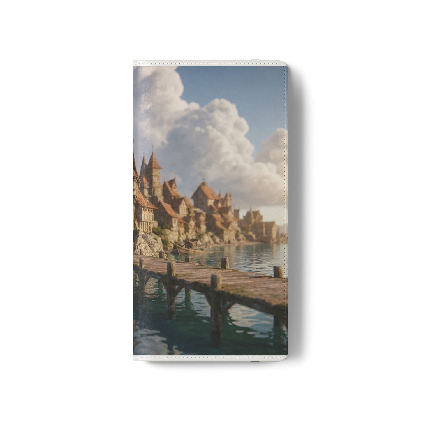 Cobblestone Harbor Flip Cases – Timber Town Seaside Walkway