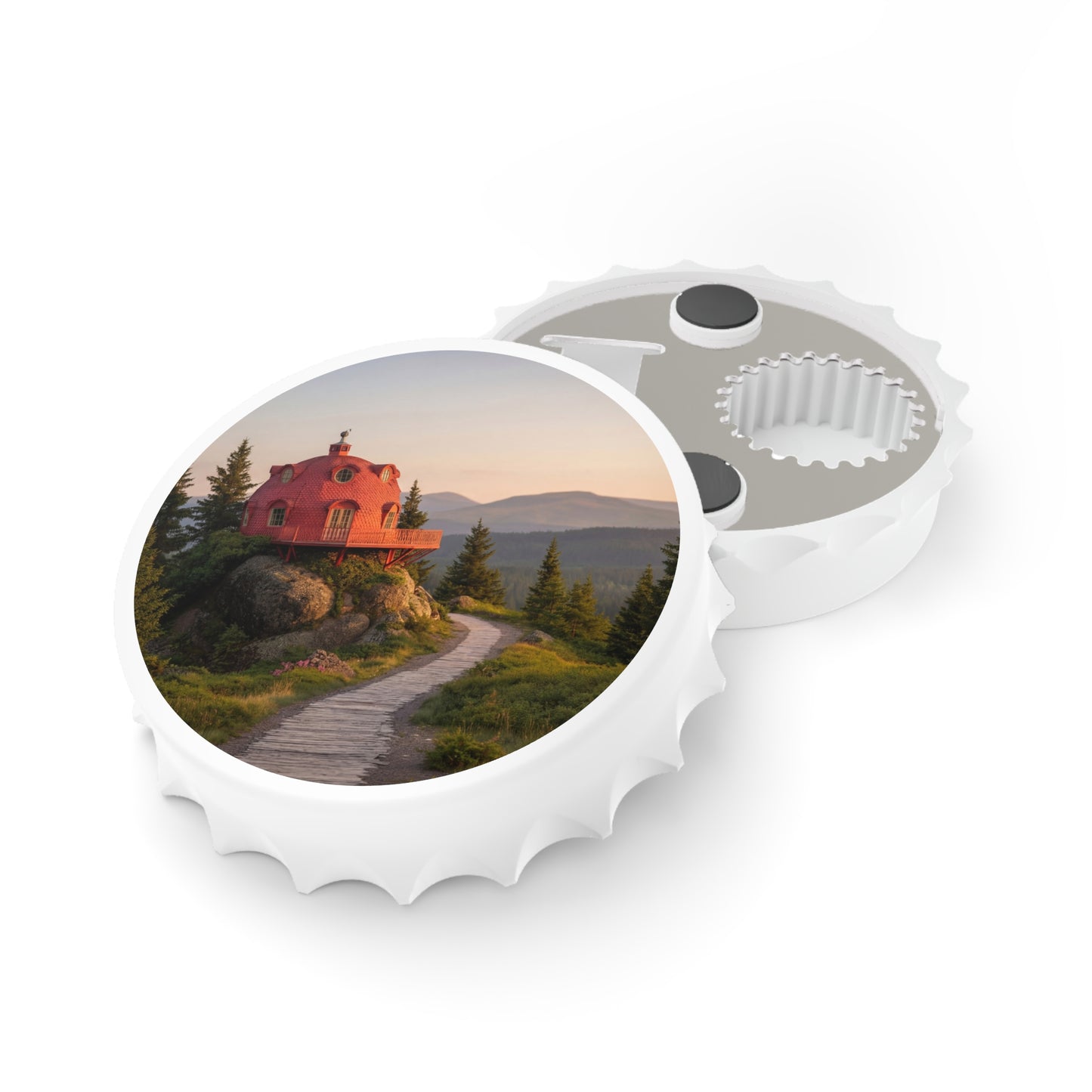 Alpine Observatory Bottle Opener – Sunset Peak Haven