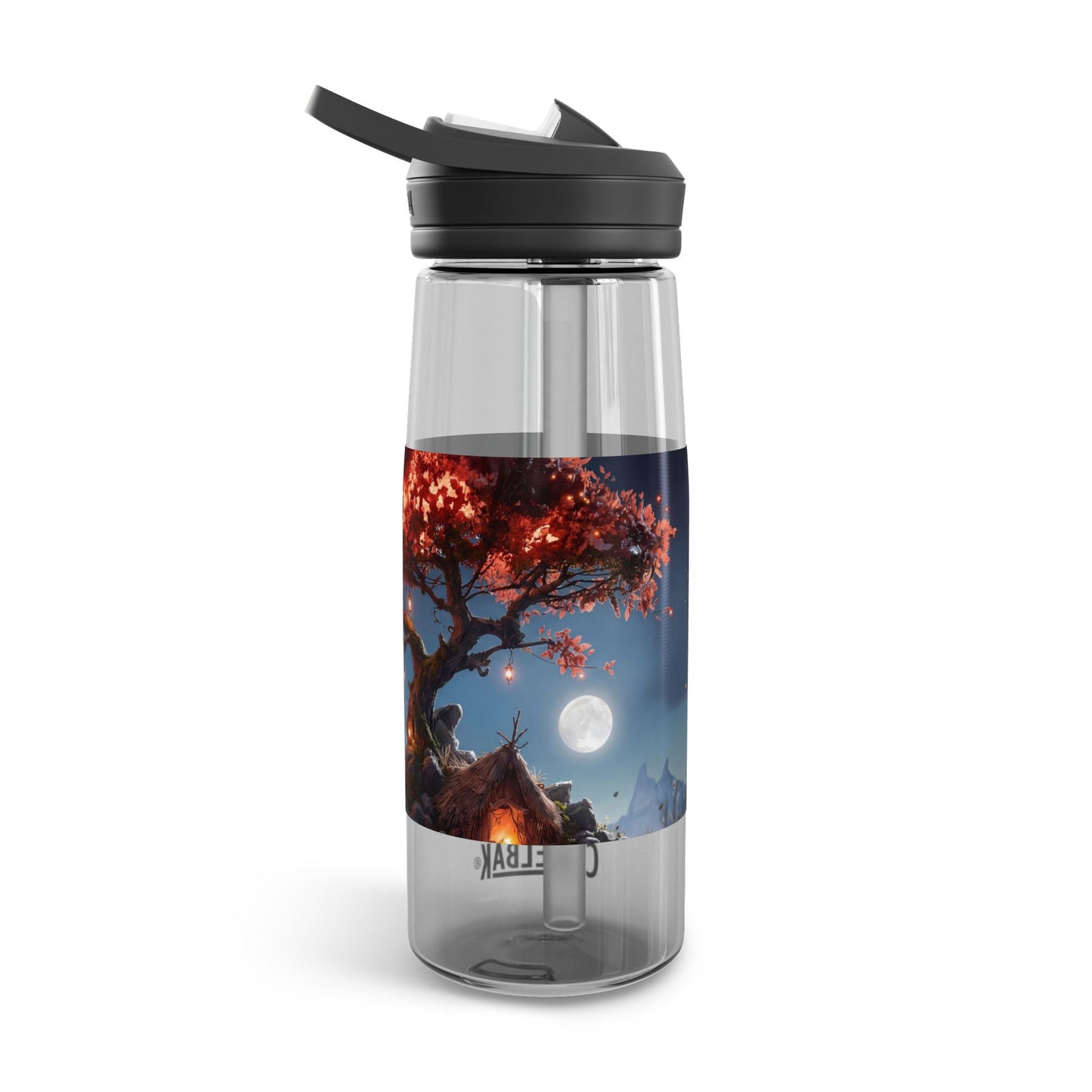 Moonlit Guardian Tree CamelBak Eddy® Water Bottle, 20oz\25oz – Crimson Canopy Sanctuary