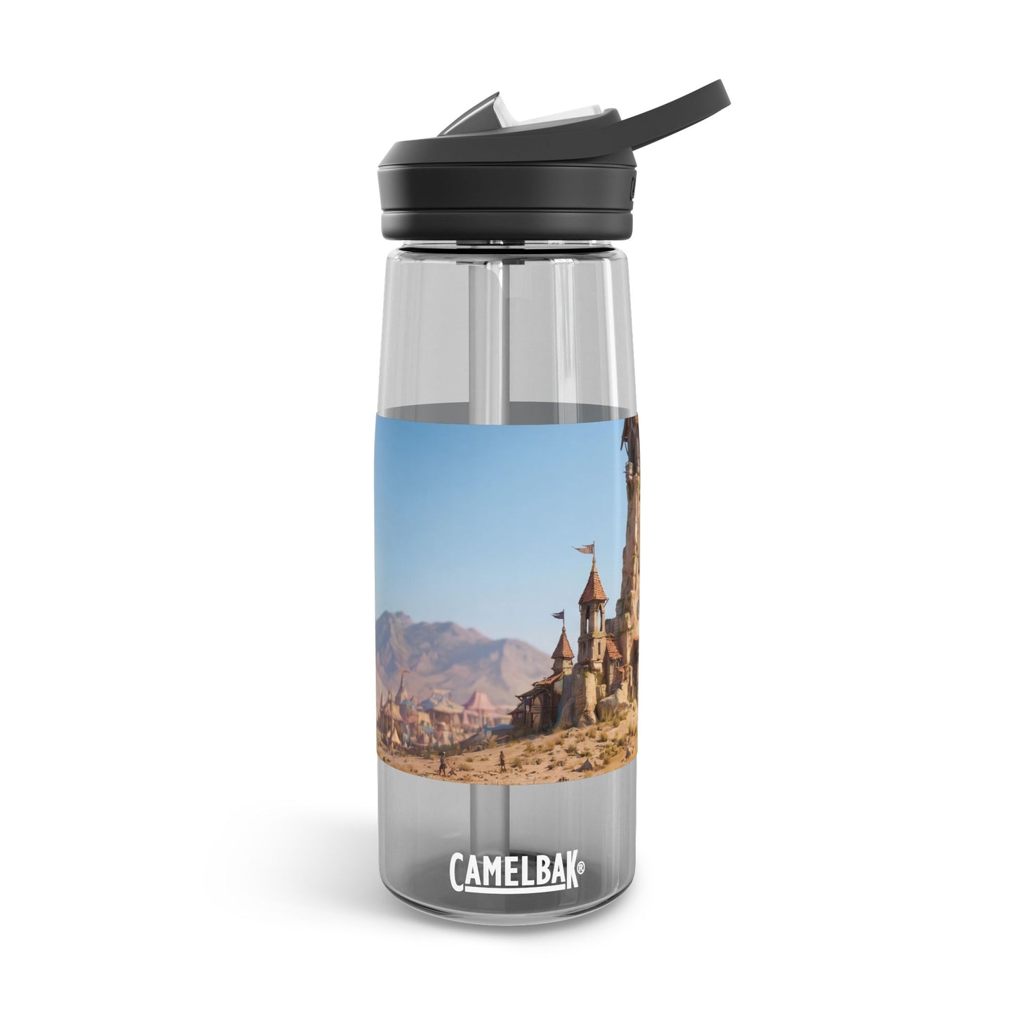 Desert Citadel CamelBak Eddy® Water Bottle, 20oz\25oz – Sun-Drenched Gateway to Adventure