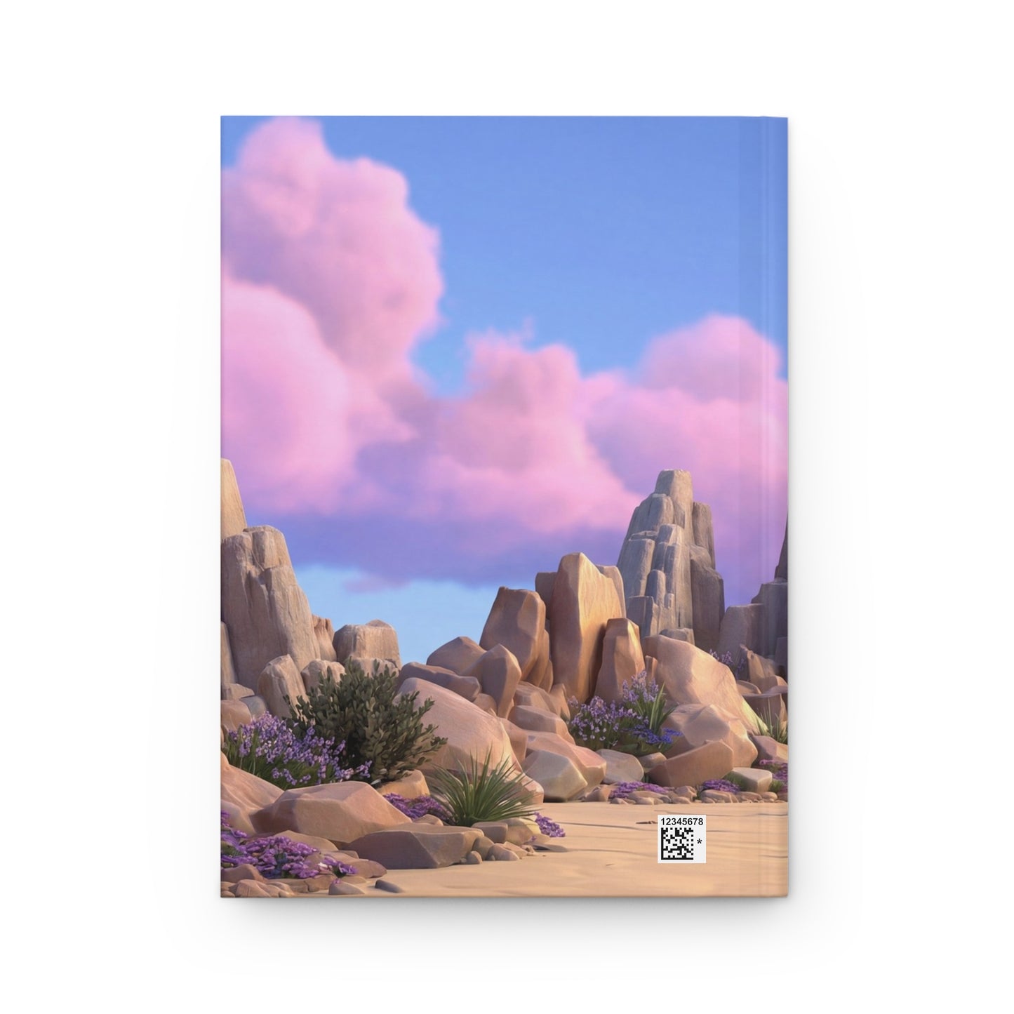 Desert Portal Hardcover Journal Matte – Golden Light Through Stone Archway