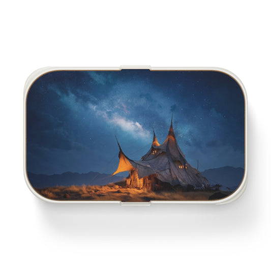 Starlit Nomad Tent Bento Lunch Box – Milky Way Haven