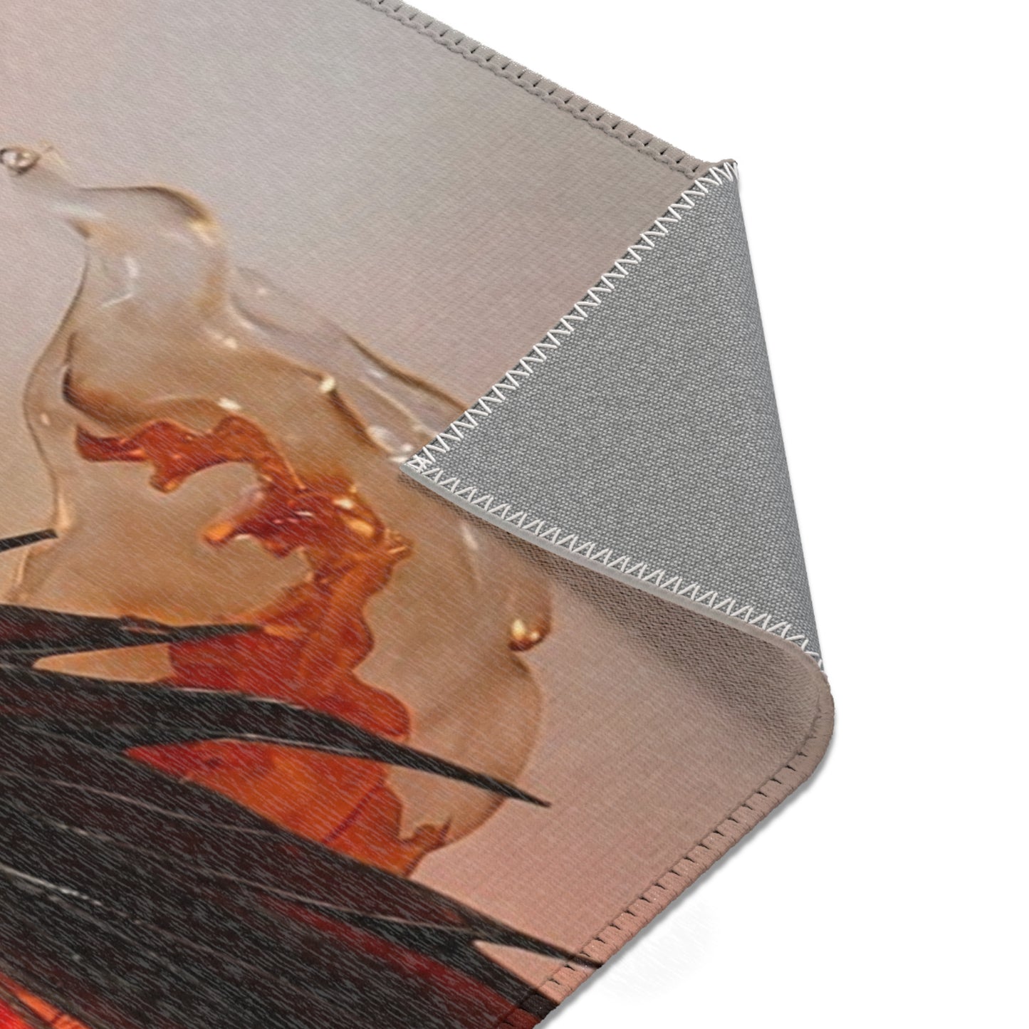 Stained Glass Phoenix Area Rug – Ember-Infused Artistry