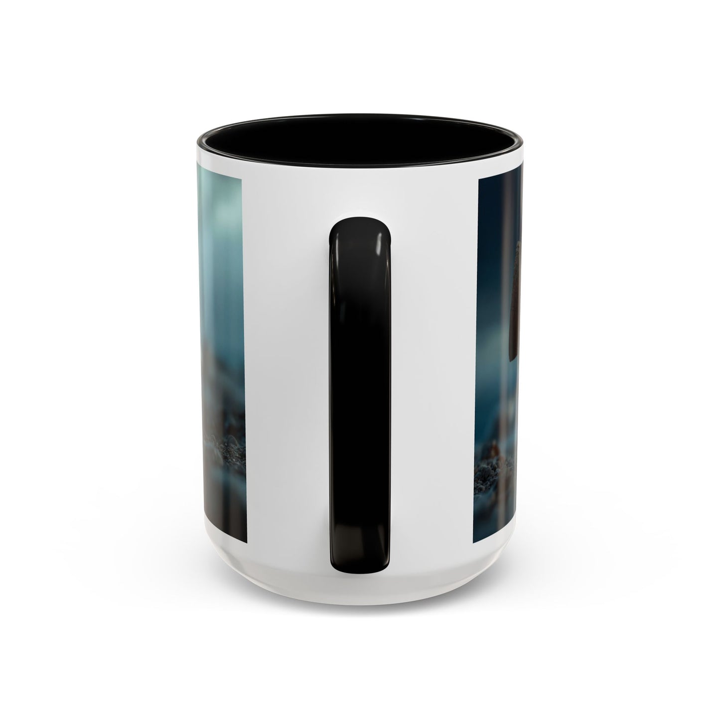 Stormbound Galleon Accent Coffee Mug (11, 15oz) – Bottle of Sea and Lightning