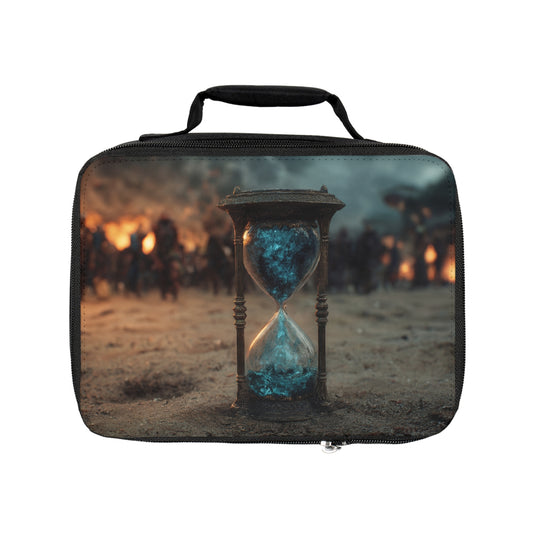 Hourglass of Destiny Lunch Bag – Blue Sands Before the Battle
