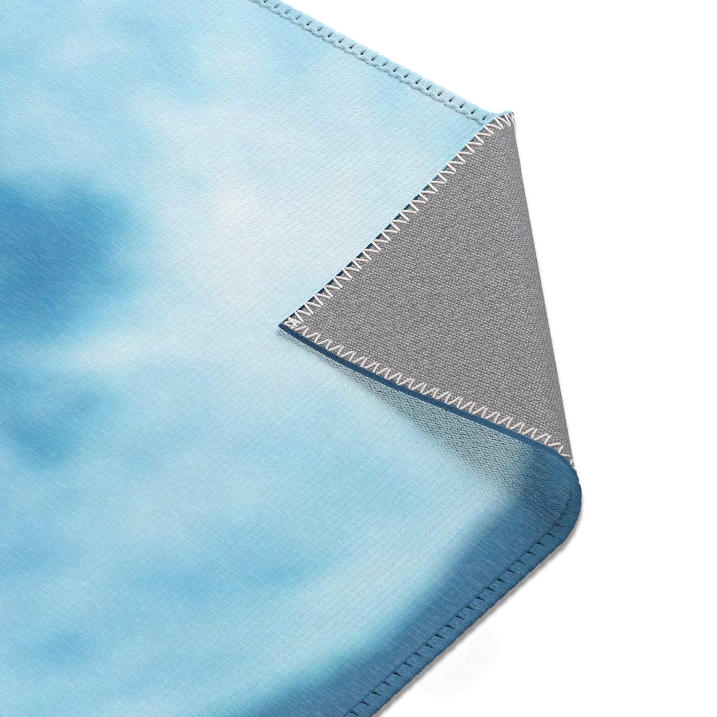 Moonlit Monk Meditation Rug – Serene Cave Sanctuary