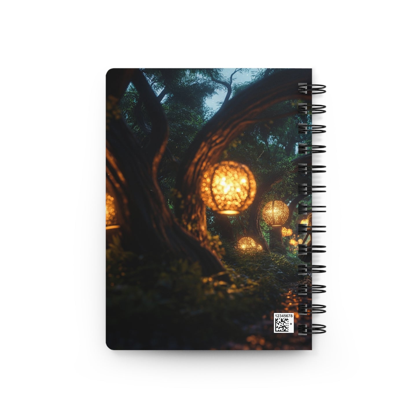 Lantern Grove Spiral Bound Journal – Whispers of the Twilight Path