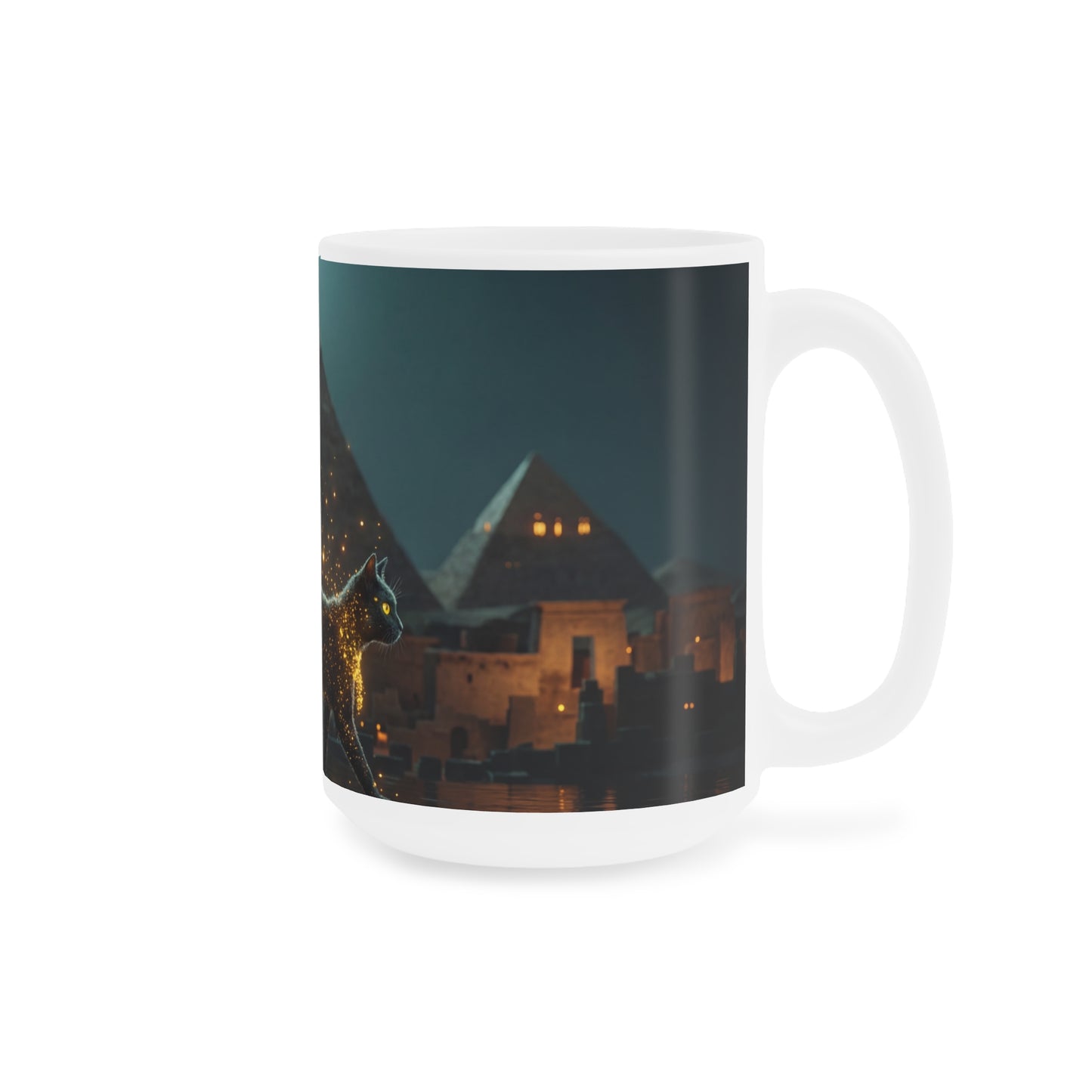 Celestial Cat Ceramic Mugs (11oz\15oz\20oz) – Starlight Walker of the Nile