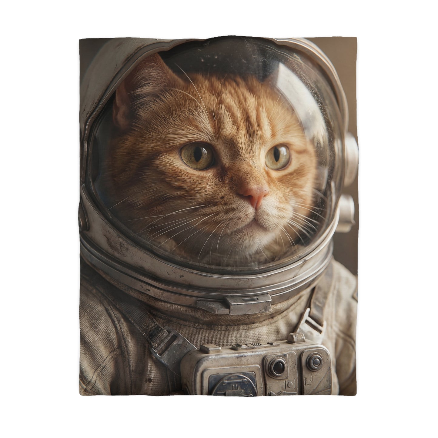 Astronaut Cat Microfiber Duvet Cover – Whiskers in the Starscape