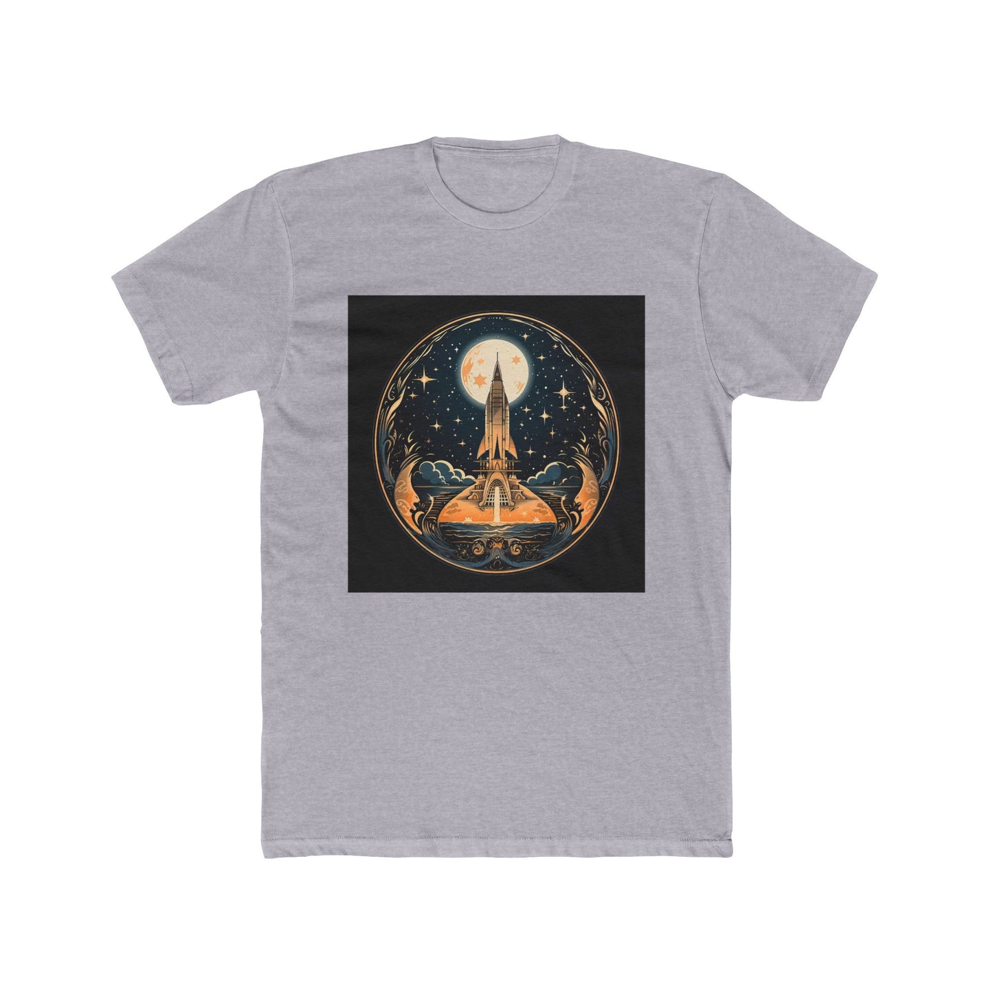 Cosmic Rocket Launch - Unisex Crew T-Shirt