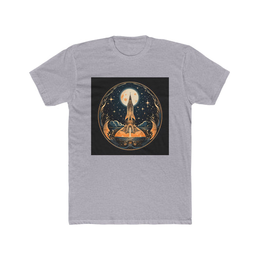 Cosmic Rocket Launch - Unisex Crew T-Shirt
