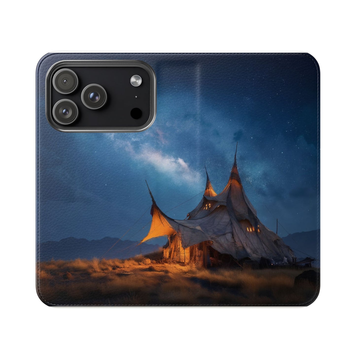 Stardust Nomad Tent Flip Cases – Milky Way Caravan Canvas