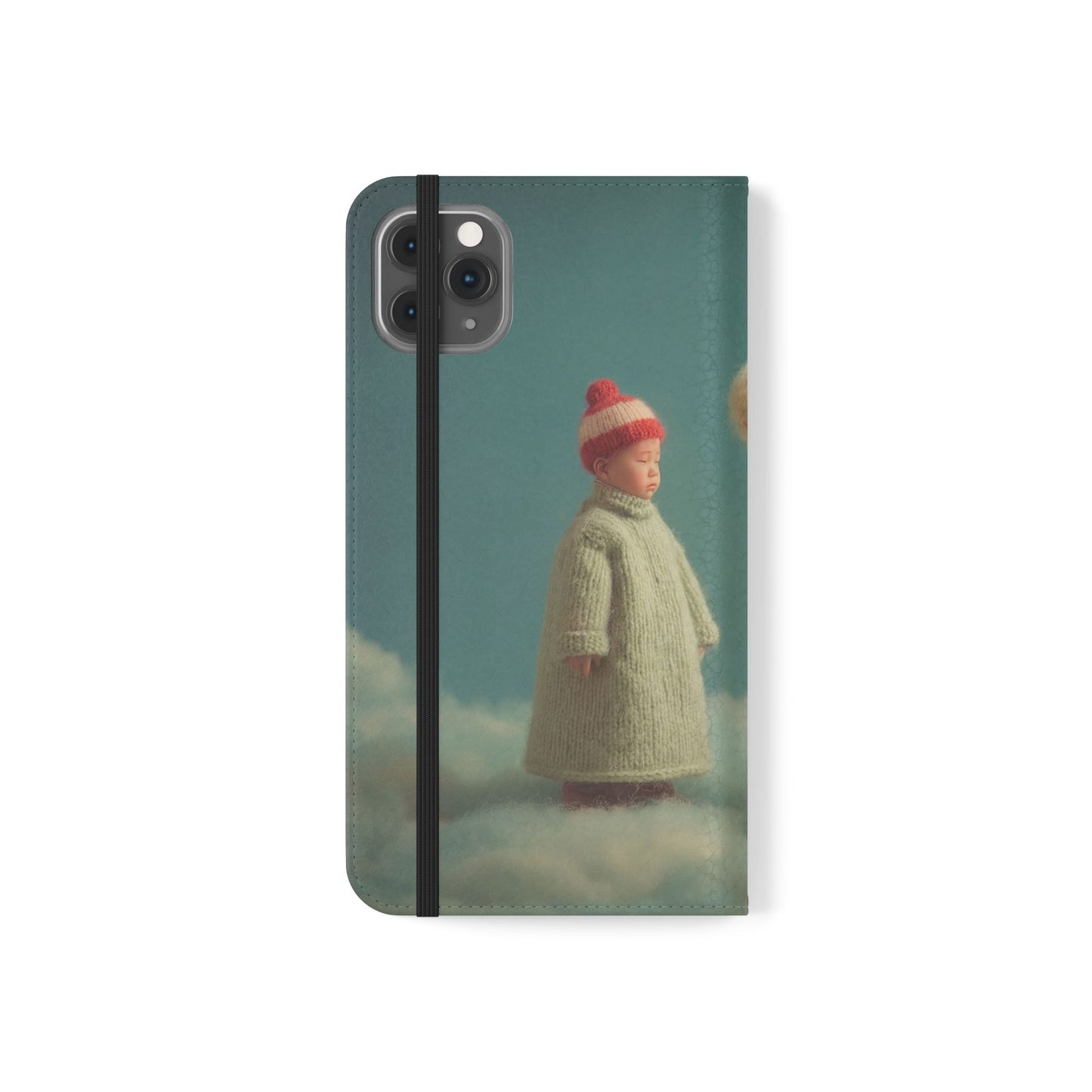 Woolly Dragon & Child Flip Cases – Cloudside Guardians