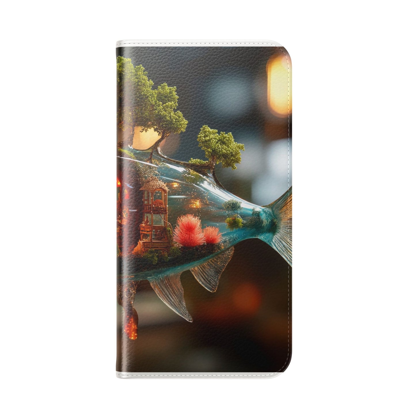 Forest Fish Flip Case – Liquid Glowwood Dreamscape