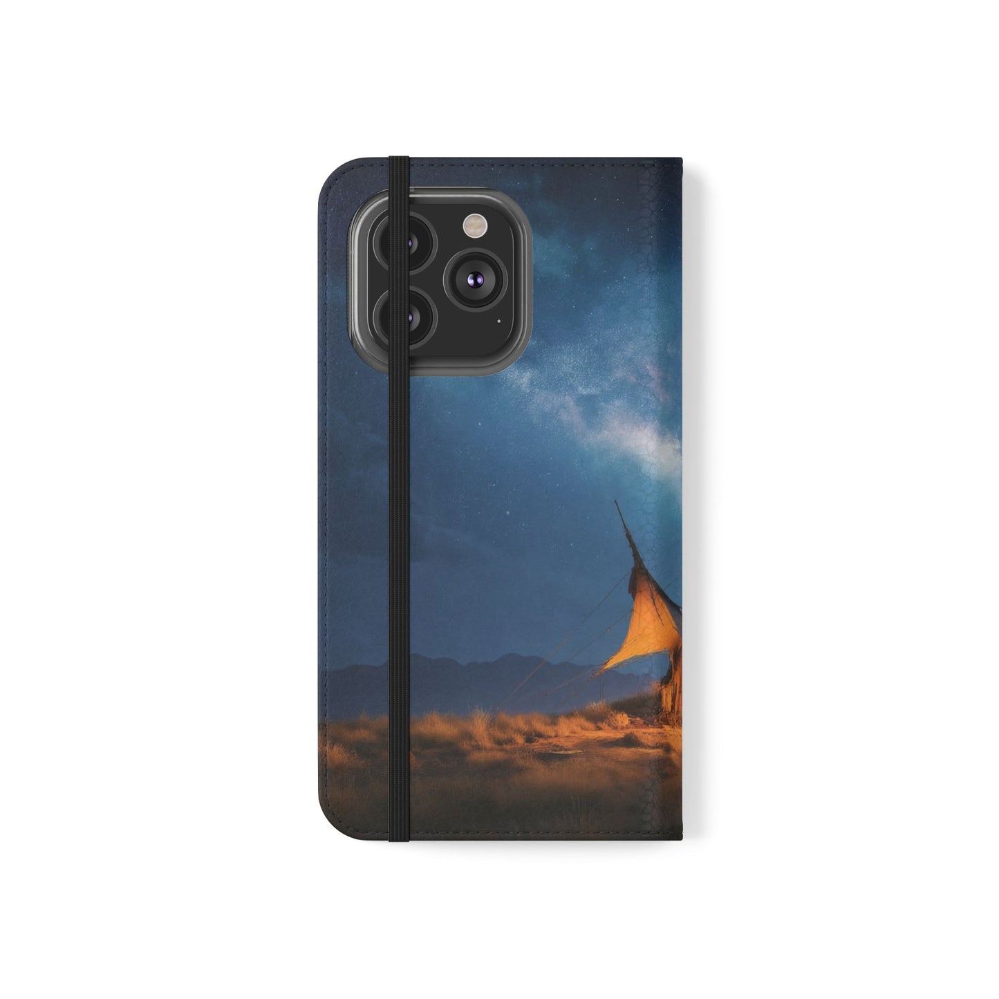 Stardust Nomad Tent Flip Cases – Milky Way Caravan Canvas