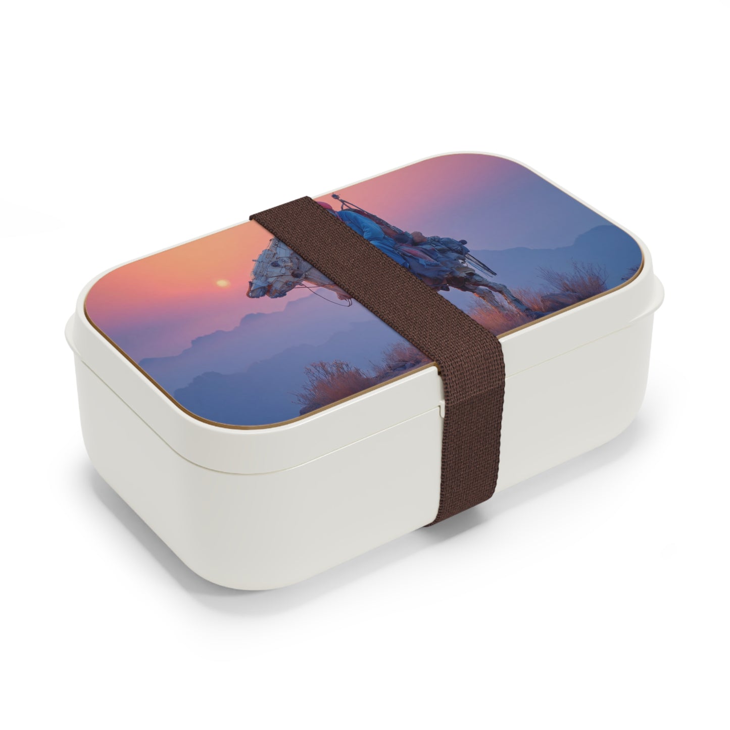 Desert Sage on Mech-Donkey Bento Lunch Box – Sunset Odyssey