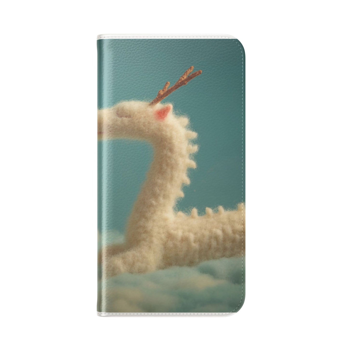 Woolly Dragon & Child Flip Cases – Cloudside Guardians