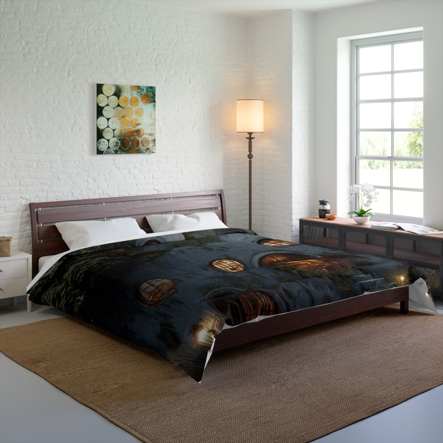 Treehouse Dome Comforter – Whispering Grove Sanctuary