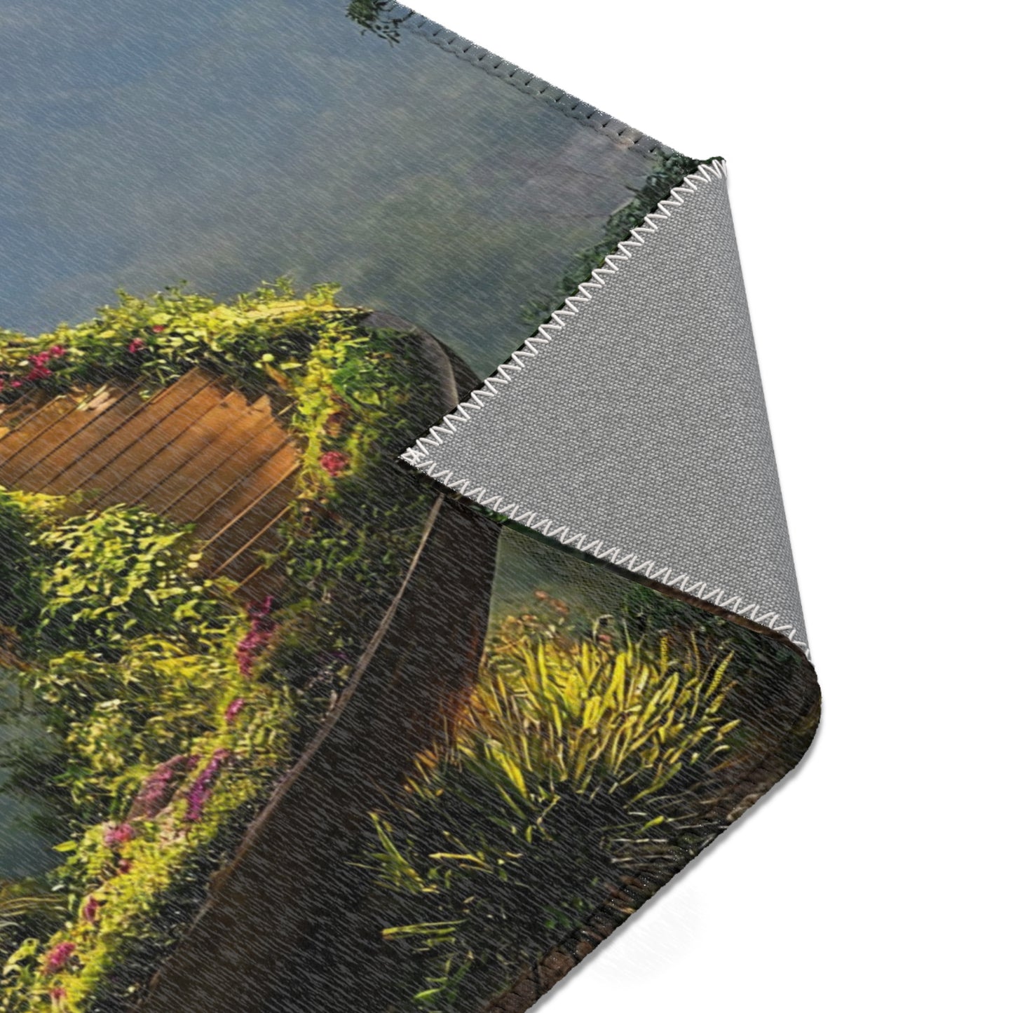 Treehouse Sanctuary Area Rugs – Spiral Staircase to a Forest Haven