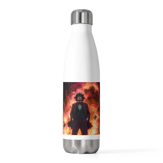 Crimson Sky Sentinel 20oz Insulated Bottle – Standing Amidst the Aftermath