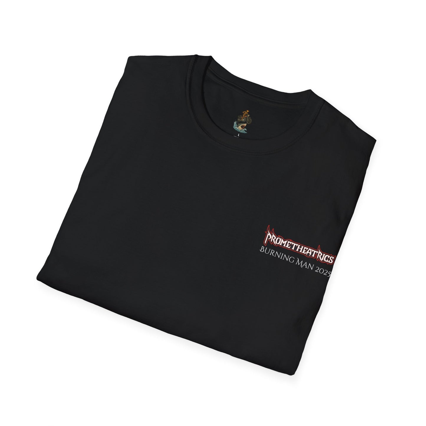 Black T-Shirt with Delmore Schwartz Quote - Product