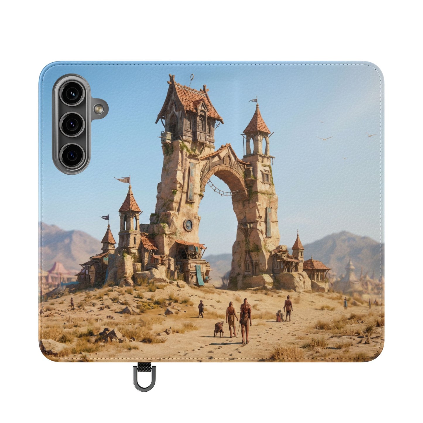 Desert Sentinel Gate Flip Cases – Weathered Archway Journey