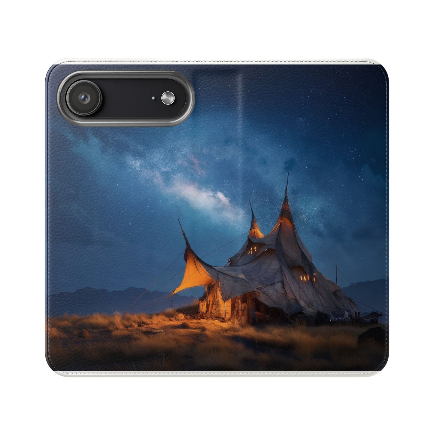 Stardust Nomad Tent Flip Cases – Milky Way Caravan Canvas