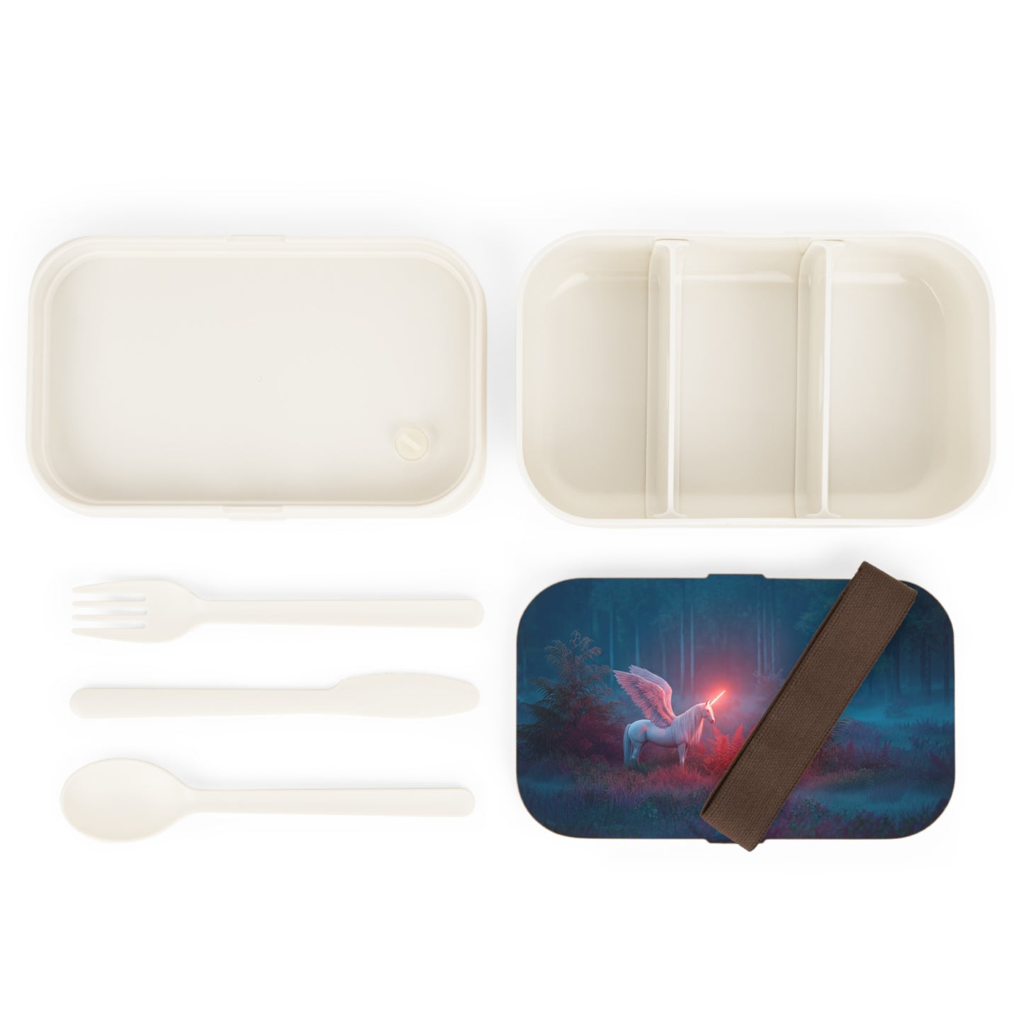 Celestial Unicorn Bento Lunch Box – Twilight Forest Guardian