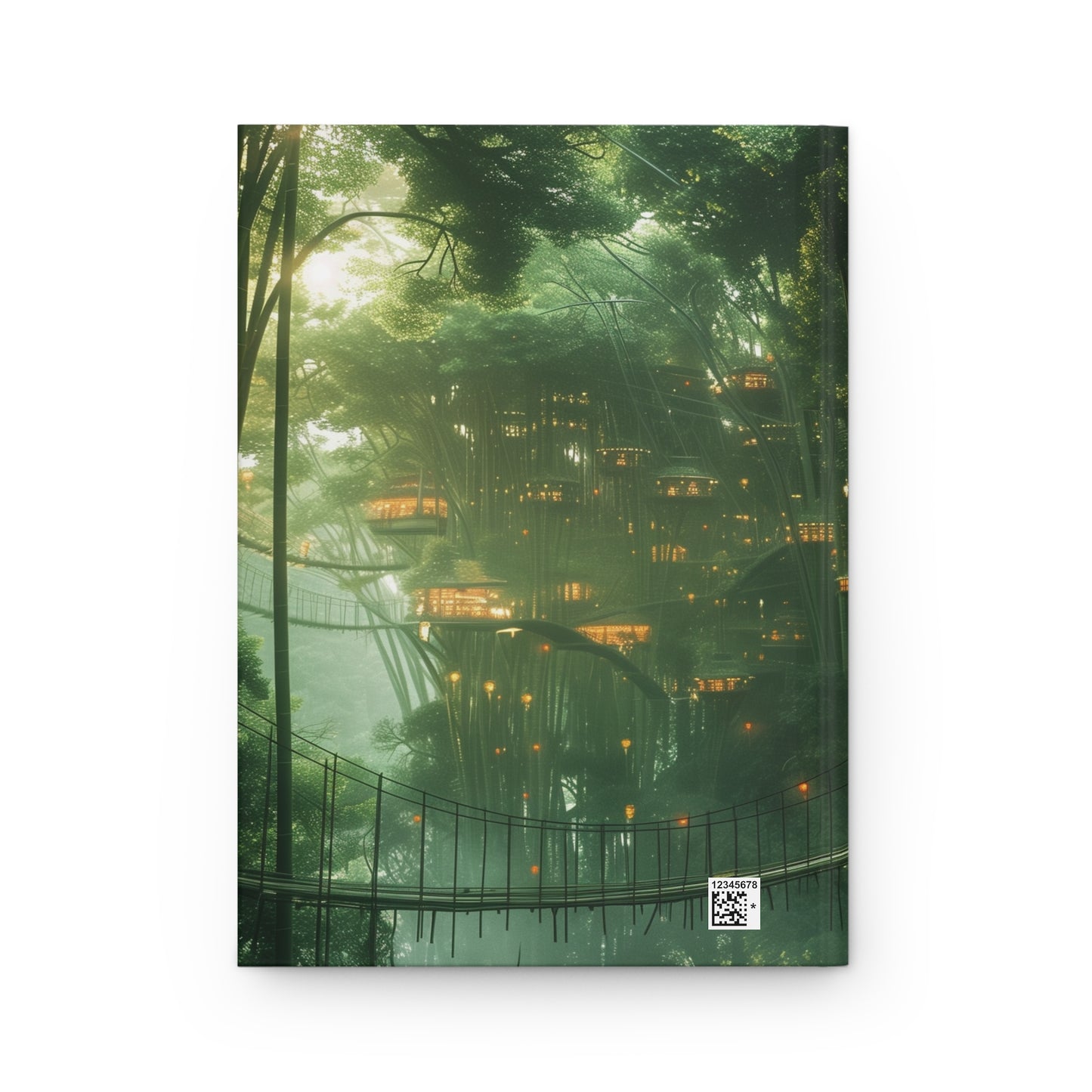 Bamboo Canopy Treehouse Journal – Glow Through Misty Forest