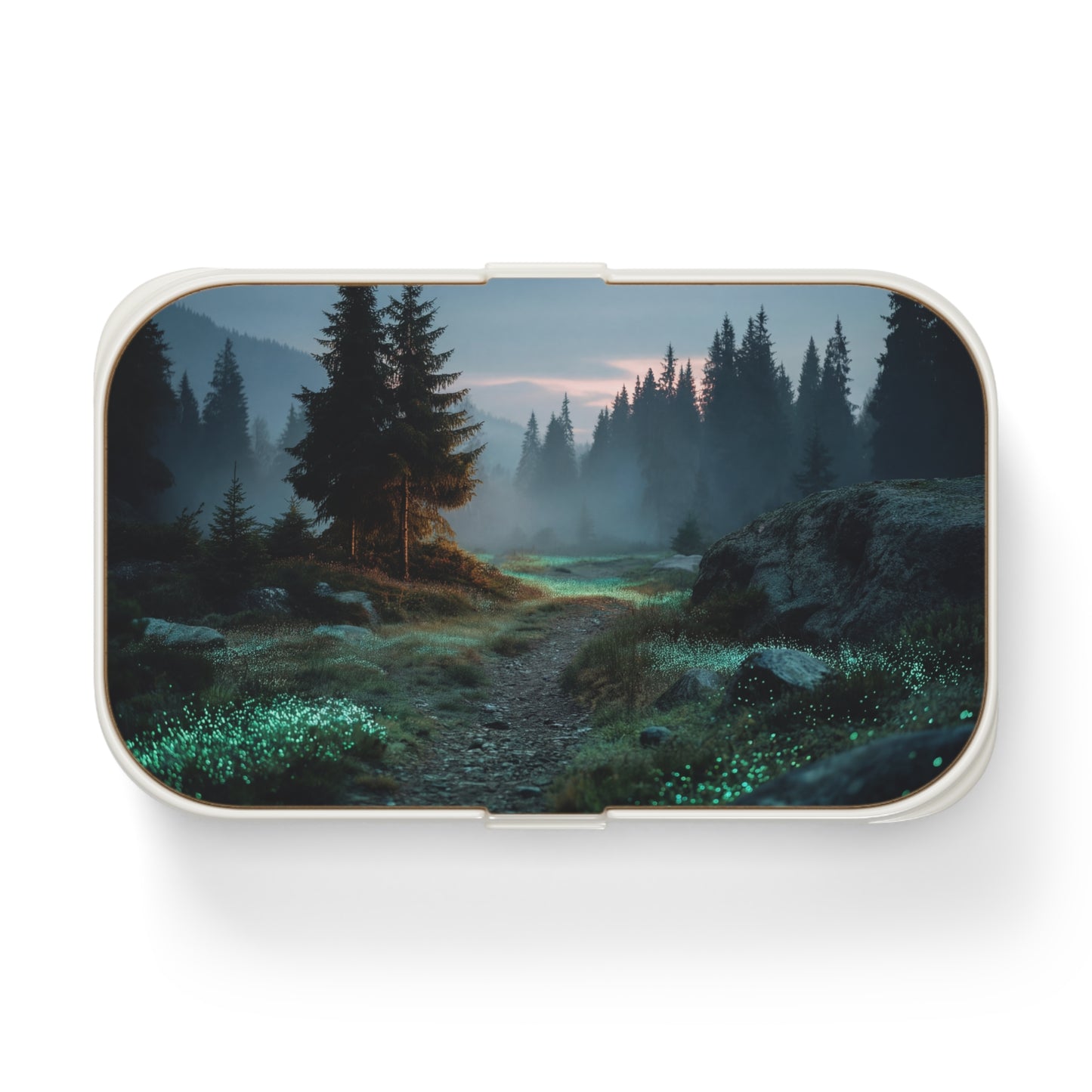 Twilight Glow Path Bento Lunch Box – Secret Forest Walk for Your Midday