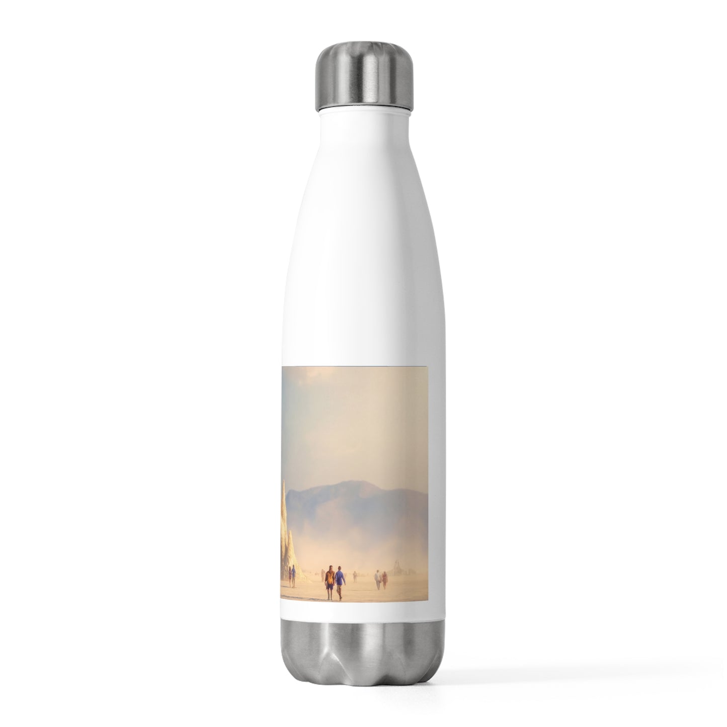 Salt Desert Cathedral 20oz Insulated Bottle – Whispering Peaks at Dawn