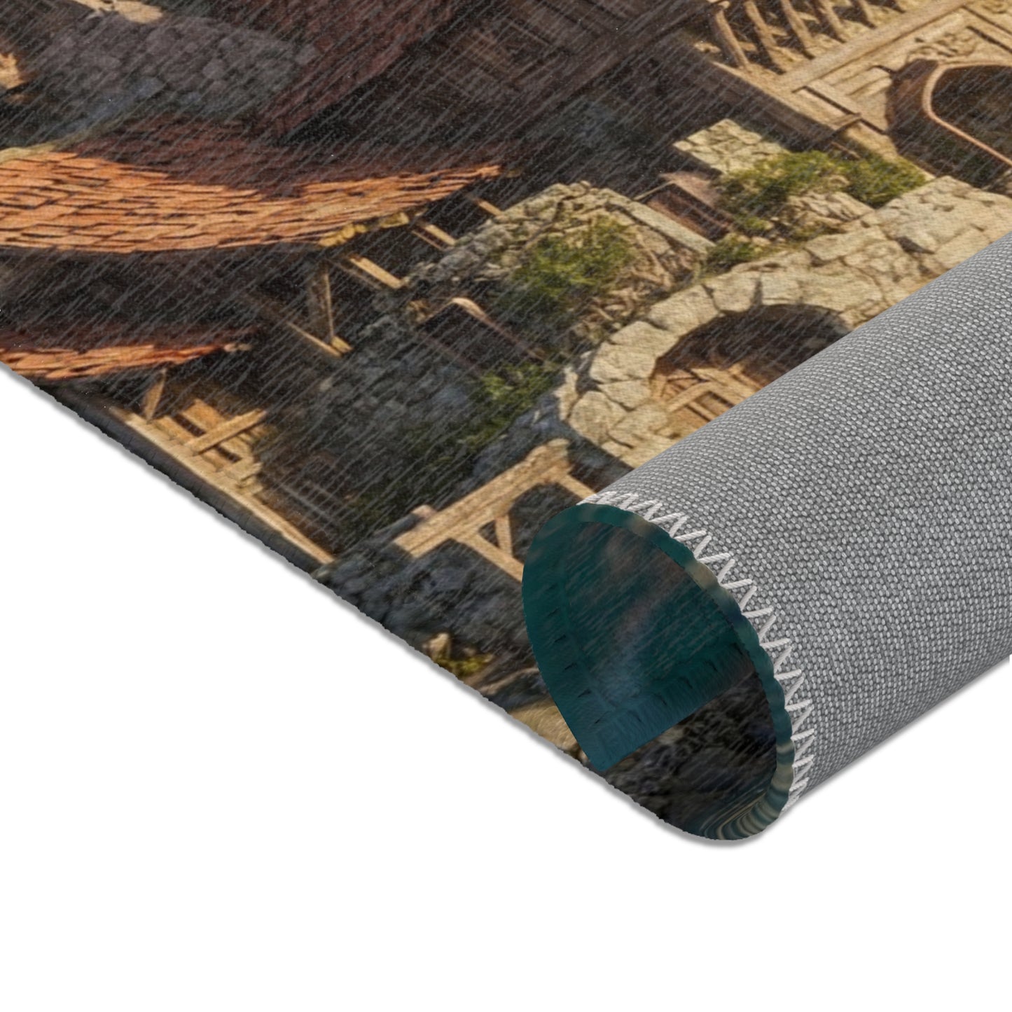 Seafarer’s Harbor Area Rugs – Sunset Wharf Dreamscape