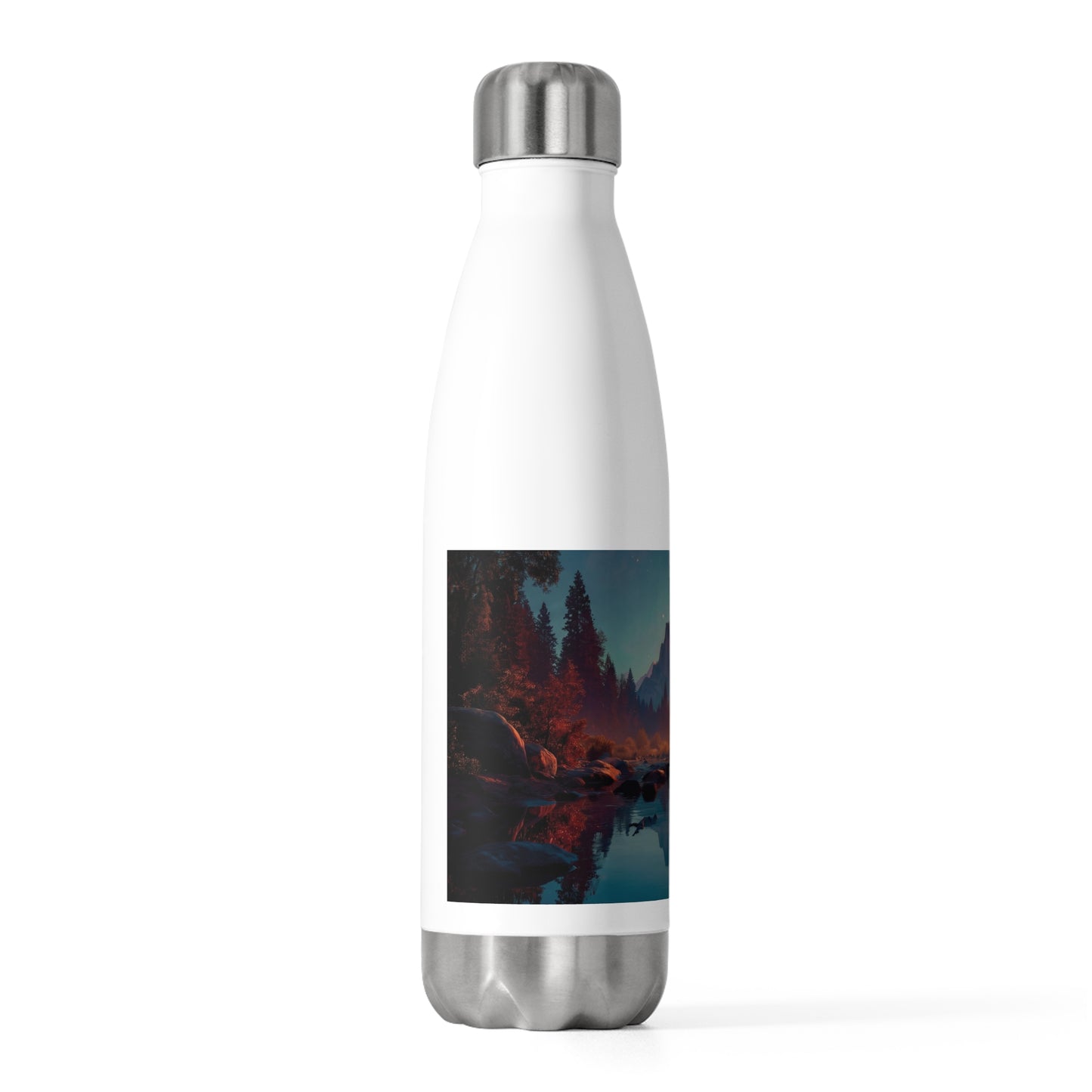 Starlit Meadow Reflection Bottle – Whispering River at Dawn