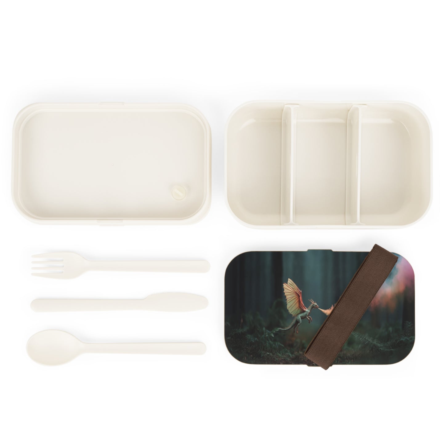 Chromatic Dragon Bento Lunch Box – Forest Fireworks in a Pocket