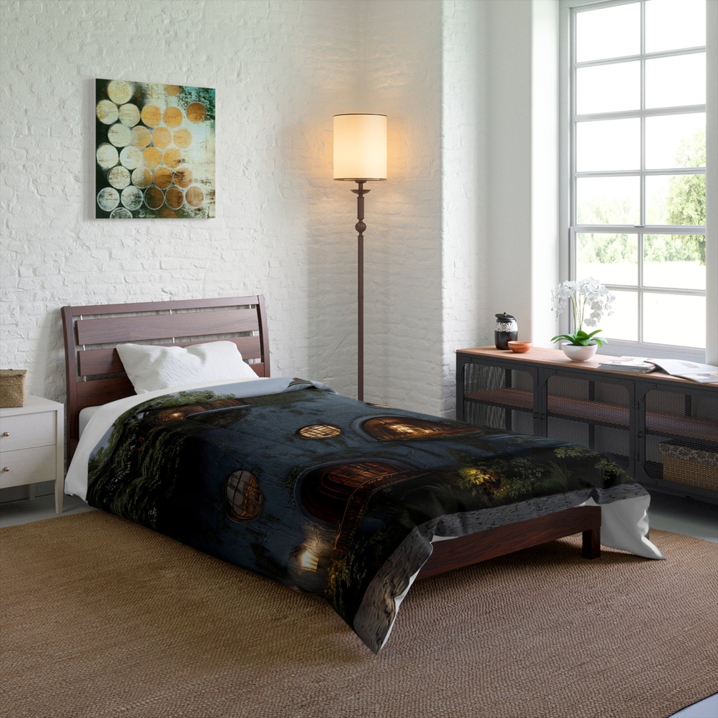 Treehouse Dome Comforter – Whispering Grove Sanctuary