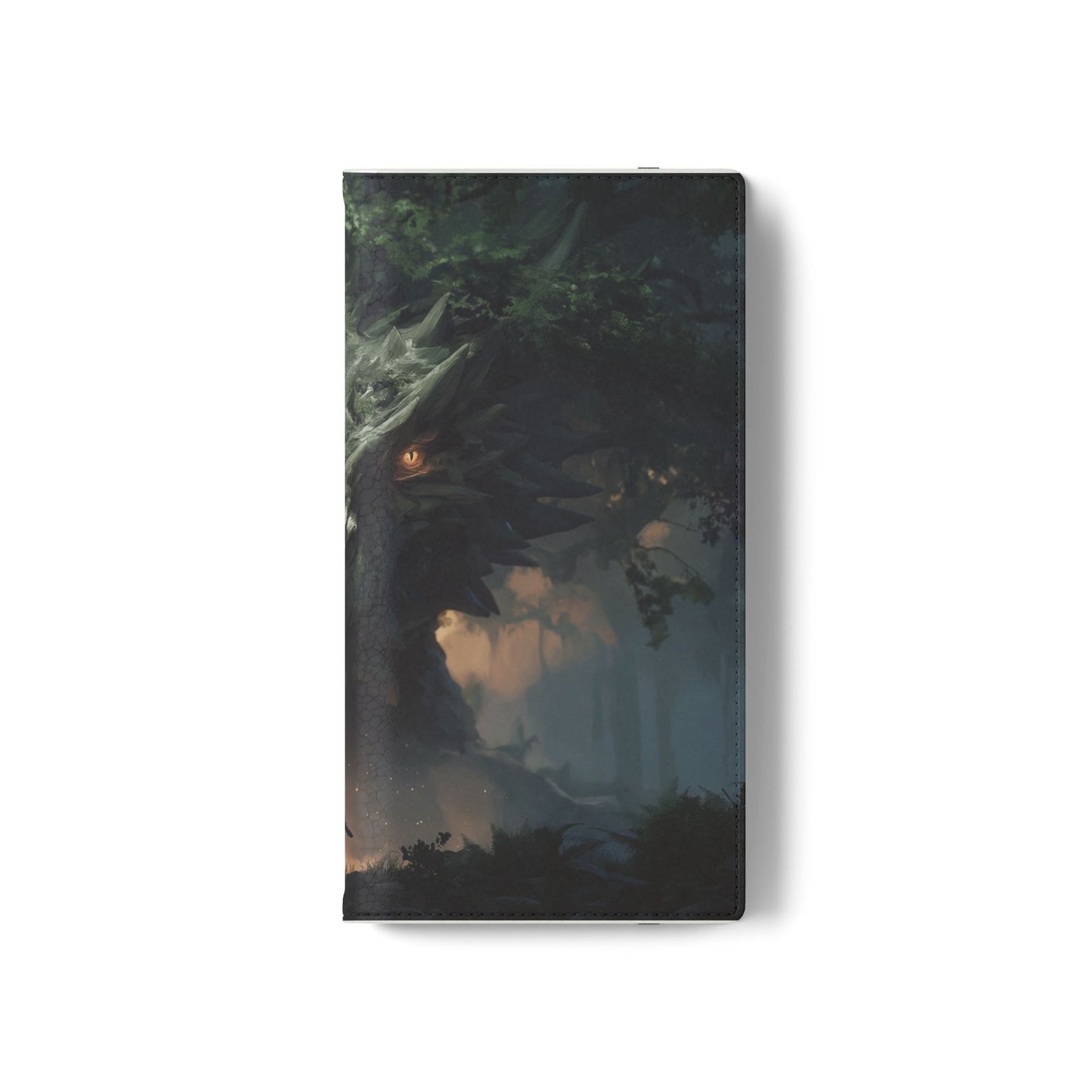 Guardian Beast Flip Cases – Moss-Clad Titan Facing the Wanderer