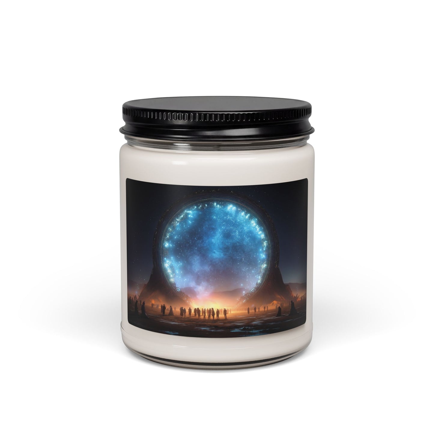 Celestial Portal Scented Soy Candle, 9oz – Glow of the Cosmic Threshold