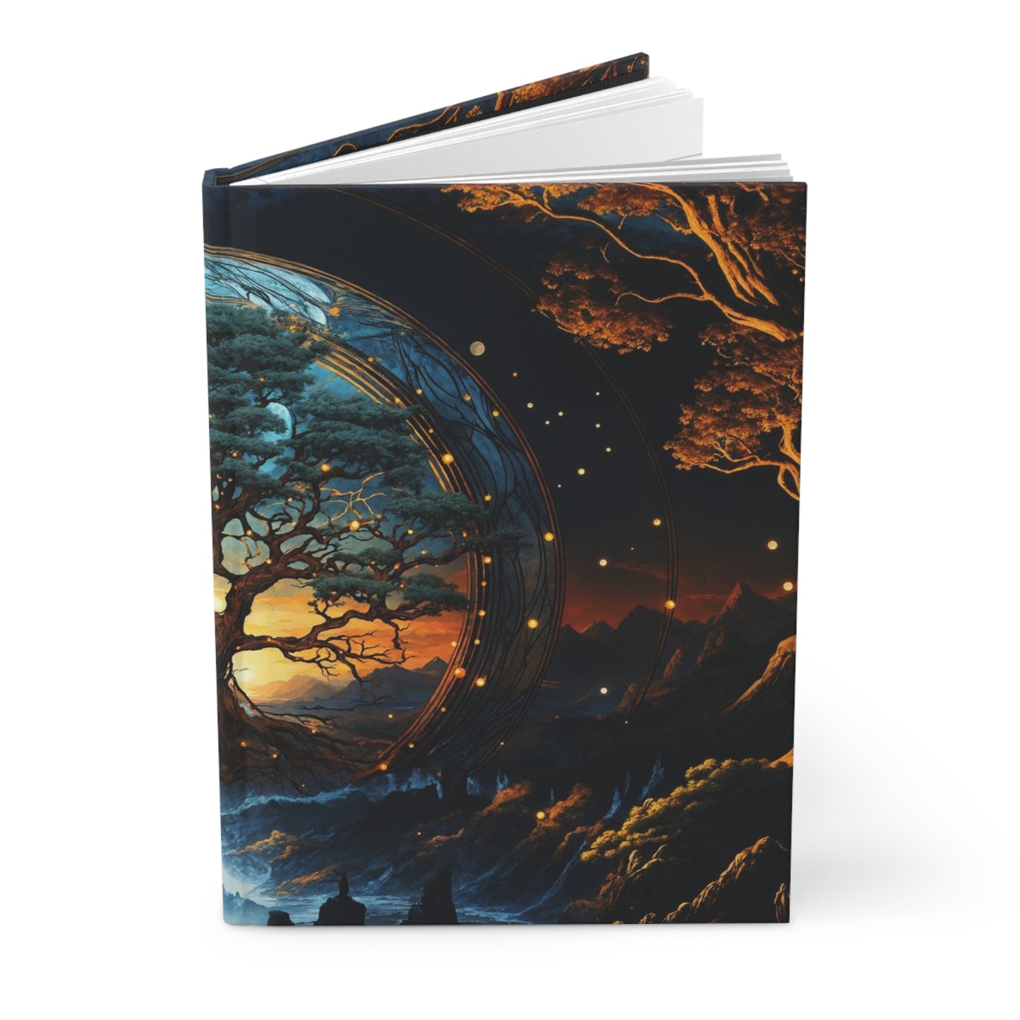 Cosmic Tree Portal - Hardcover Journal